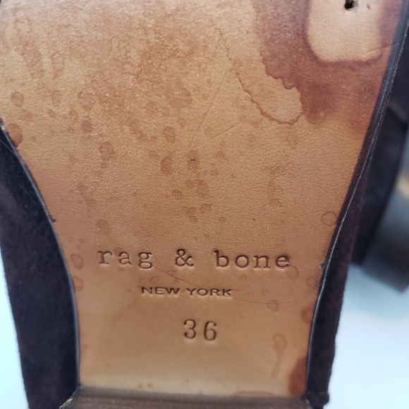 Rag & Bone Harrow Boot dark brown size 6 - Picture 4 of 11
